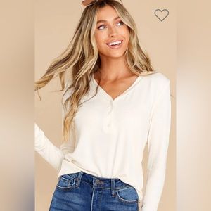 Frankie White Swan Top